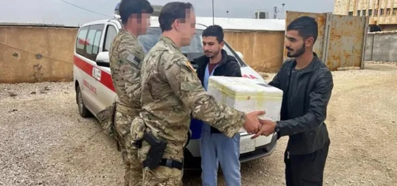 ABD yine PKK'nın sırtını sıvazladı! Suriye'de skandal görüntüler