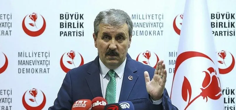 BBP Genel Başkanı Mustafa Destici'den Diyarbakır'daki annelere destek