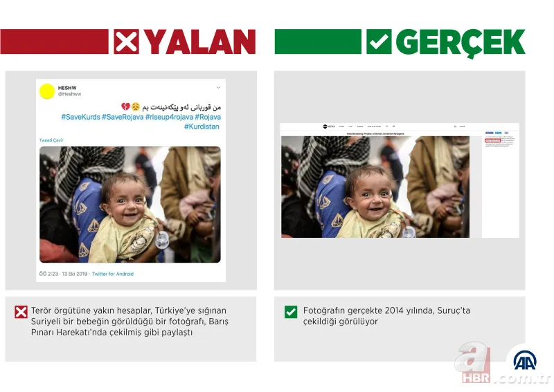 Barış Pınarı Harekatı'na kara propaganda sürüyor! İşte 'kaçan siviller' yalanının tüm gerçekleri 5