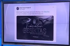 Başkan Erdoğan’dan Beşiktaş’a tebrik!