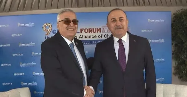 Dışişleri Bakanı Mevlüt Çavuşoğlu, Fas'ta BM Genel Sekreteri Antonio Guterres ve Lübnanlı mevkidaşı Abdullah Buhabib ile görüştü - 1