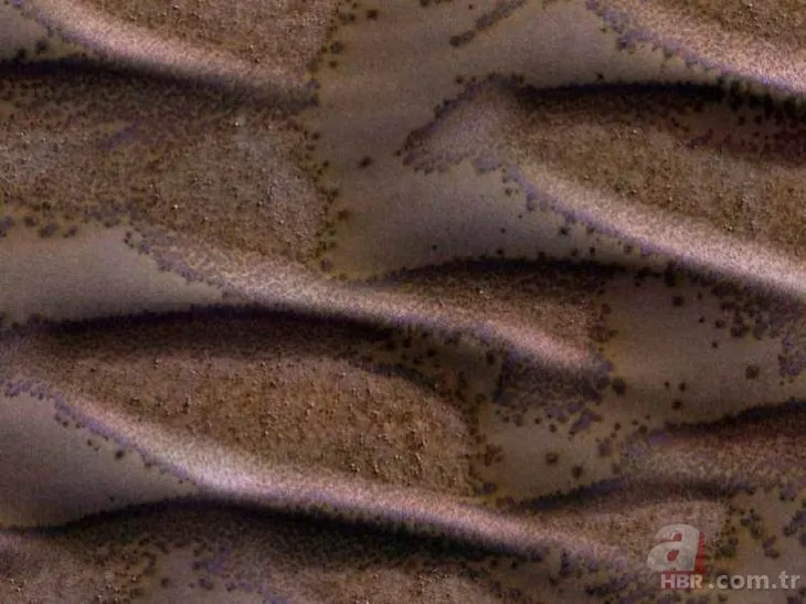 NASA bu kareleri ilk kez paylaştı! Marsa ait dehşete düşüren fotoğraflar...