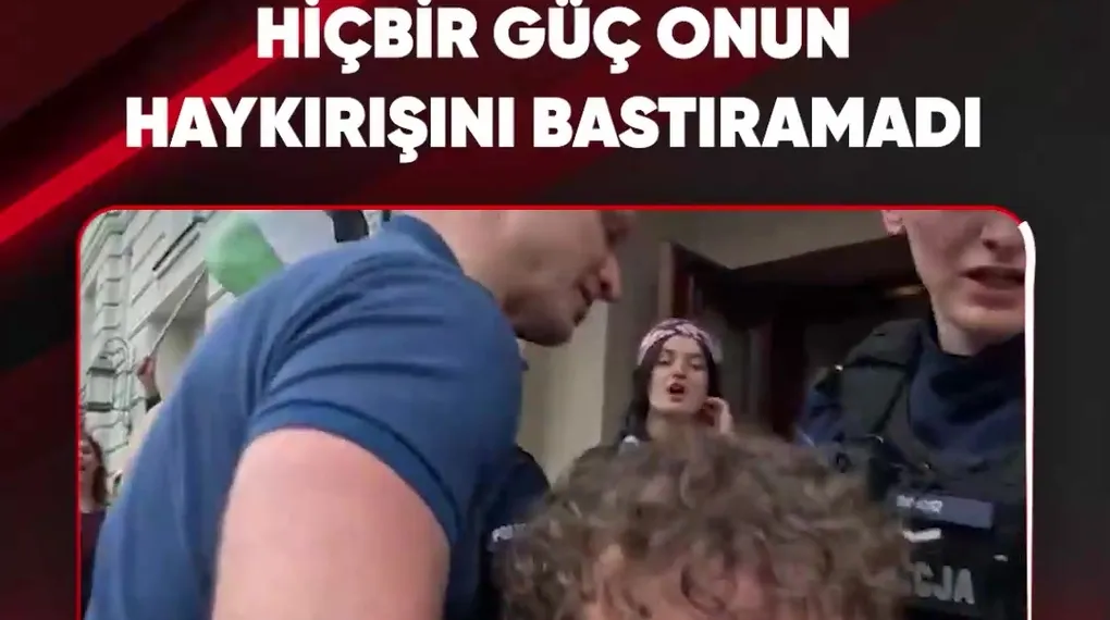 HİÇBİR GÜÇ ONUN HAYKIRIŞINI BASTIRAMADI