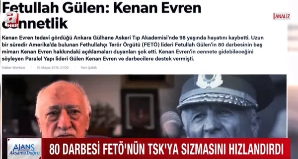 FETÖ TSK’nın içine nasıl sızdı? A Haber FETÖ’nün kirli sürecini deşifre etti