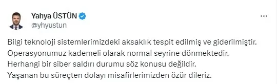 thyde-biletleme-nedeniyle-yasanan-aksaklik-sonrasi-istanbul-ucuslari-yeniden-basladi-1698870797345.jpg THY'de biletleme nedeniyle yaşanan aksaklık sonrası İstanbul uçuşları yeniden başladı - 6