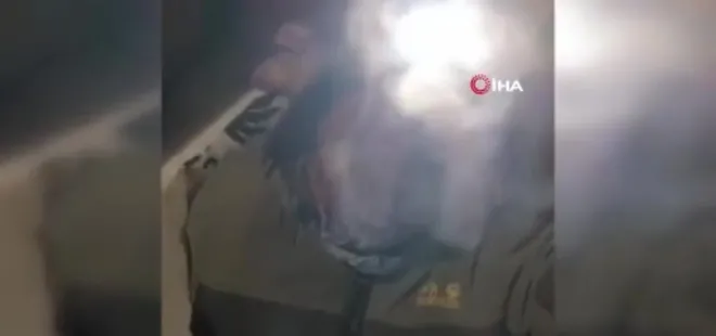 Ağrı Dağı'na zorlu tırmanış kamerada