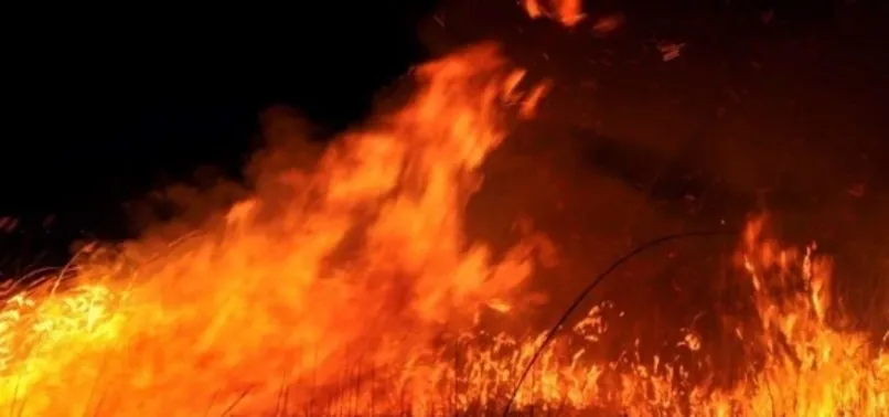 Akaryakıt istasyonunda korkutan yangın! Ekipler tarafından söndürüldü