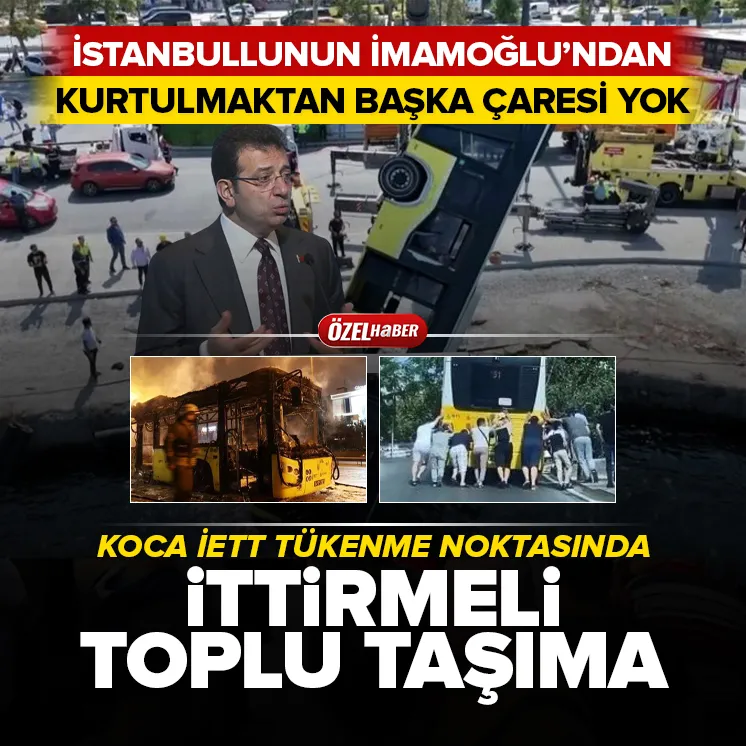 Koca İETT tükenme noktasına geldi!