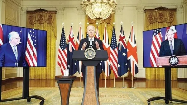 Son dakika: ABD ile Fransa arasındaki "denizaltı krizi" sonrası Macron ve Biden görüştü! - 5