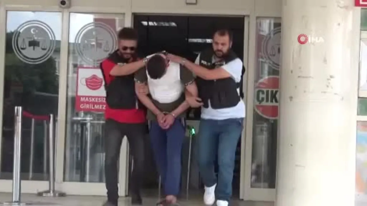 Genç kadını öldüren komşusu çıktı