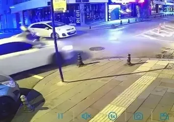 Pendik'te kurye ölümden döndü! Çarpıp kaçan sürücü yakalandı