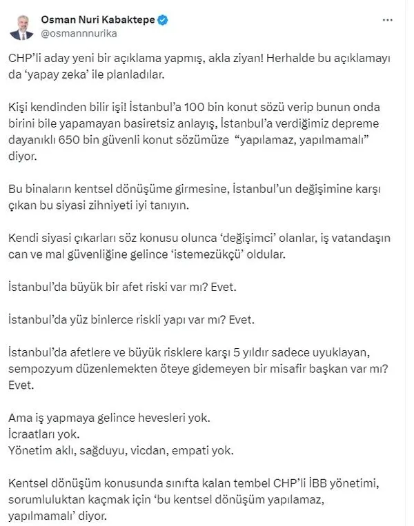 ak-parti-istanbul-il-baskani-osman-nuri-kabaktepeden-ekrem-imamogluna-sert-tepki-1708343233822.jpeg İBB adayı Murat Kurum ve AK Parti İstanbul İl Başkanı Osman Nuri Kabaktepe'den Ekrem İmamoğlu'na sert tepki: İstanbul’un değişimine karşı çıkan bu siyasi zihniyeti iyi tanıyın - 6