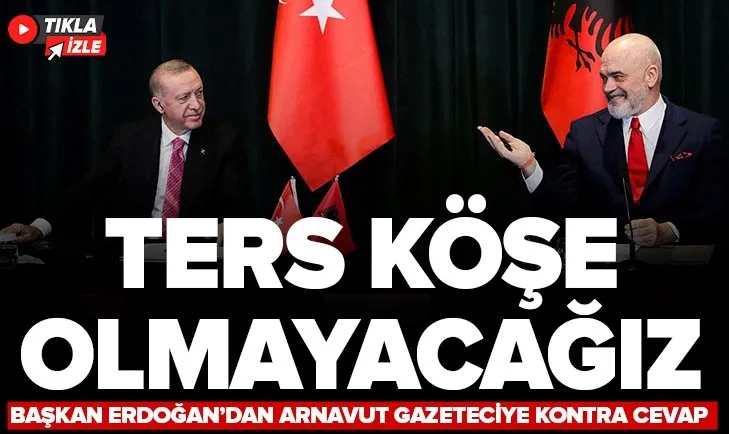 Basın toplantısına damga vuran soru! Başkan Erdoğan: Ters köşe olmayacağız aramızda kardeşlik hukuku var