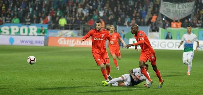 Beşiktaş, Çaykur Rizespor’a gol oldu yağdı