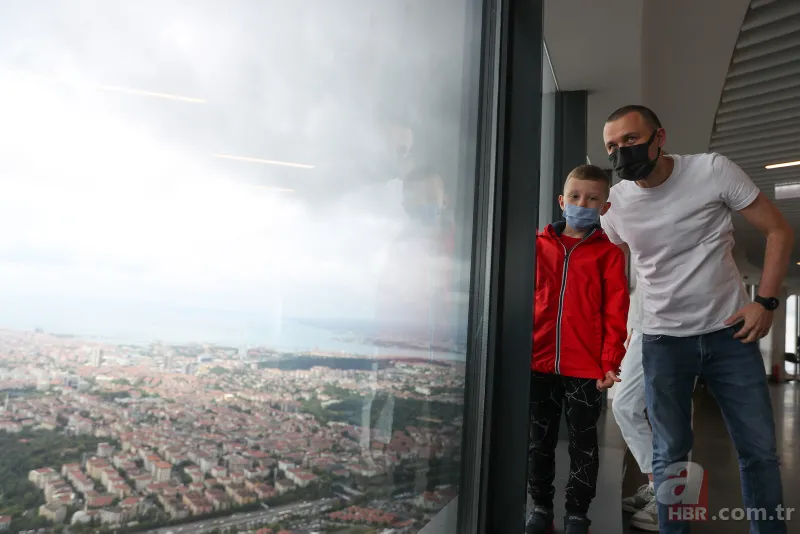 Çamlıca Kulesi'nde bir ilk! Yerden 169 metre yükseklikte evlilik teklifi 20