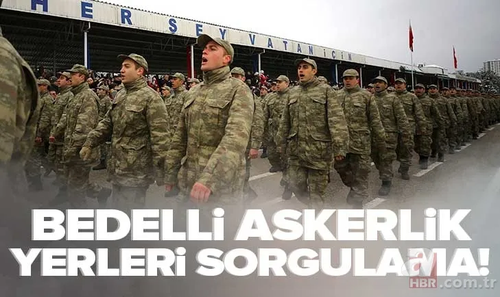 Bedelli askerlik yerleri 2023 E-DEVLET SORGULAMA: Bedelli er kura sınıflandırma sonuçları nereden öğrenilir? Sevk süreci... 1