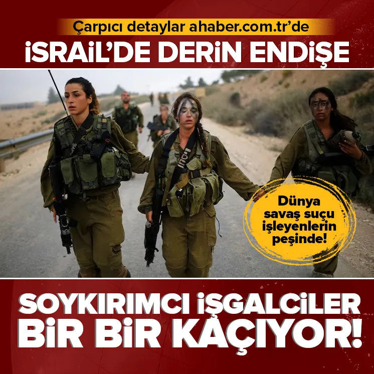 İsrailli askerler bir bir kaçıyor