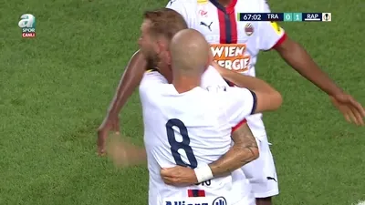 GOL | Trabzonspor 0 - 1 Rapid Wien