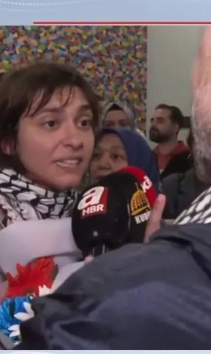 Aktivist Sena Polat'tan net Gazze mesajı
