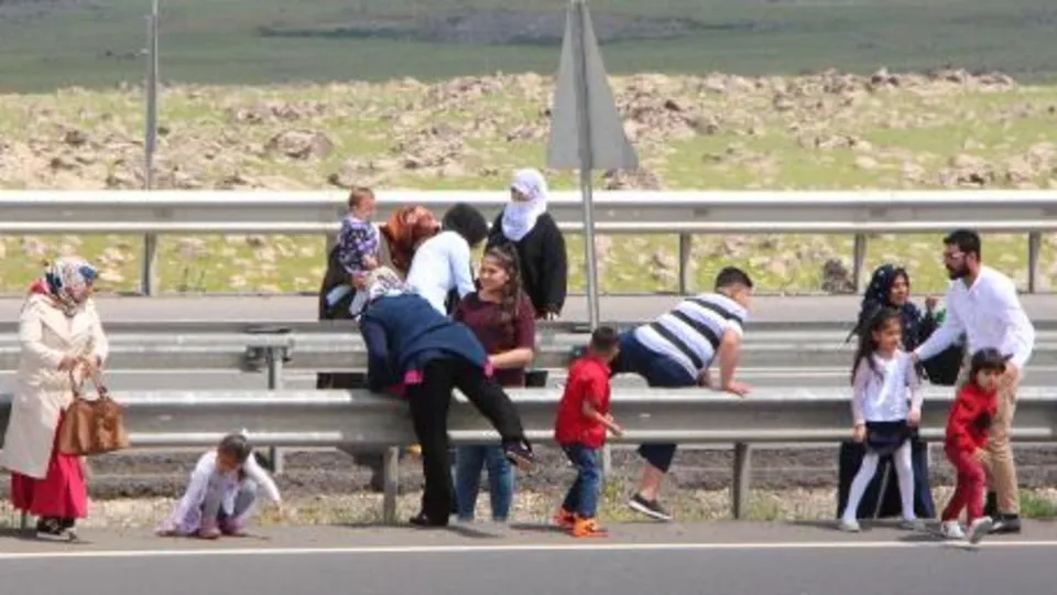Şanlıurfa'da cezaevine tehlikeli geçiş