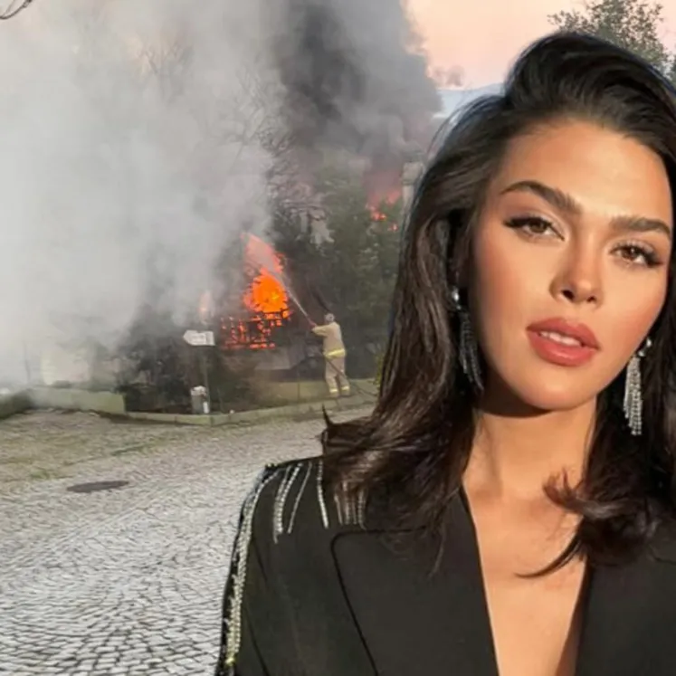 Riva'daki evi küle dönmüştü! Aslıhan Karalar yangının çıkış sebebini açıkladı