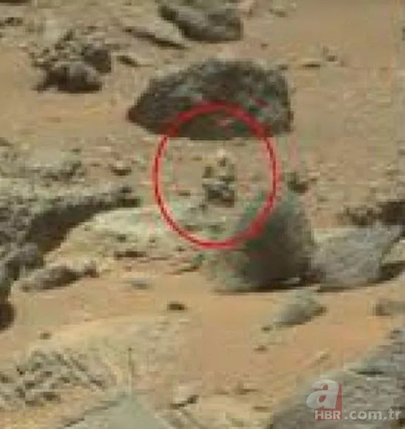 NASA paylaştı! Dehşete düşüren fotoğraflar! Mars’ta saklanan kadın mı var?