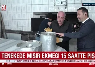 Tenekede mısır ekmeği nasıl yapılıyor?
