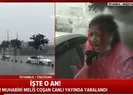 Son dakika: Canlı yayında korku dolu anlar! A Haber muhabiri Melis Coşan canlı yayında yaralandı |Video