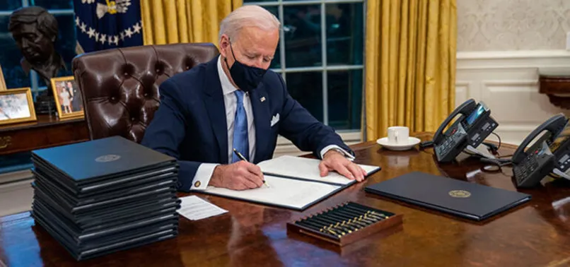 Joe Biden Trump'ın izlerini hızla siliyor! Beyaz Saray'da dikkat çeken detay: Kırmızı düğme kaldırıldı