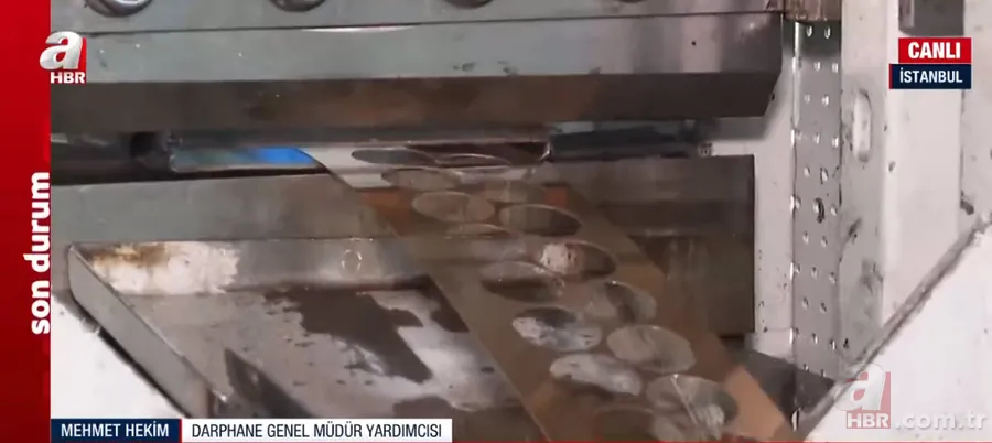 Çeyrek altına yoğun talep! A HABER altınların basıldığı DARPHANE'de: Üretimde artış var 10