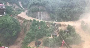 Rize’de Ağaran Şelalesi taştı!