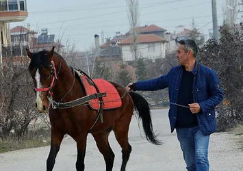 Psikolojisi bozulan ata, kaynak yapıldı