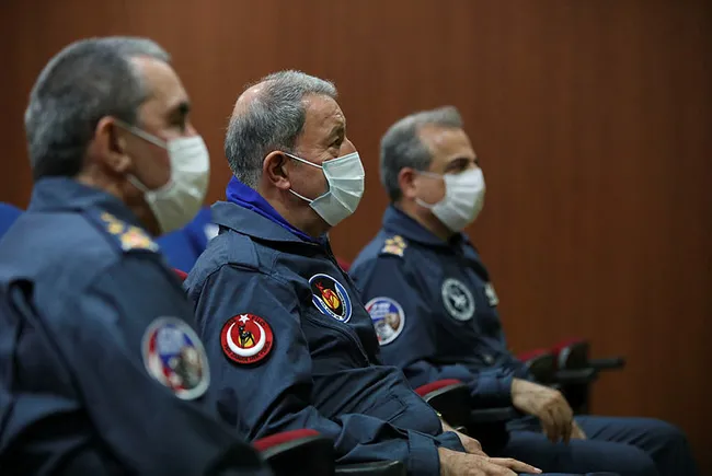 Bakan Akar'dan Doğu Akdeniz mesajı: Bunlar gelir ve geldikleri gibi gider - 1
