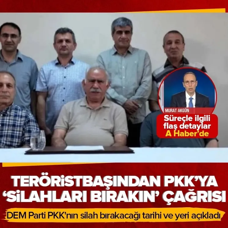 İmralı’dan yeni kare! Teröristbaşı PKK’ya çağrı yaptı