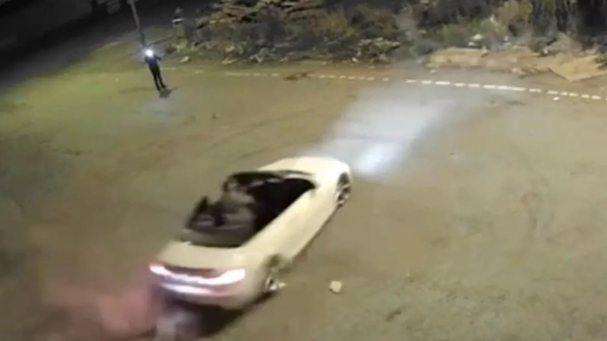 Drift anlarını kayda aldı: Sürücüye 46 bin TL ceza