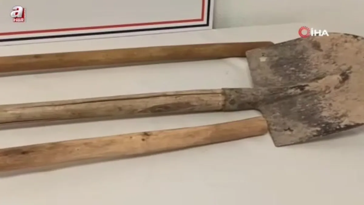 Yozgat'ta kaçak kazı yaparken suçüstü yakalandılar