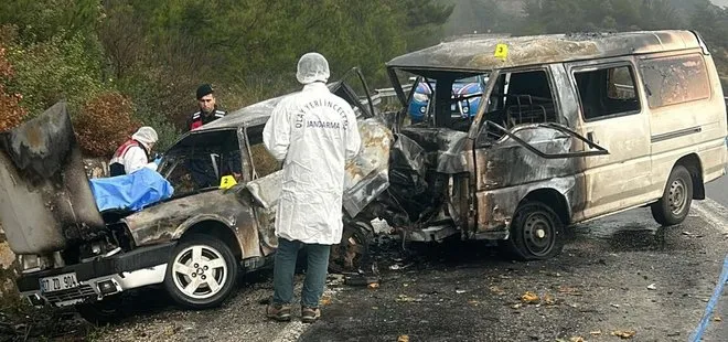 İzmir’de korkunç kaza! Yanarak hayatını kaybetti