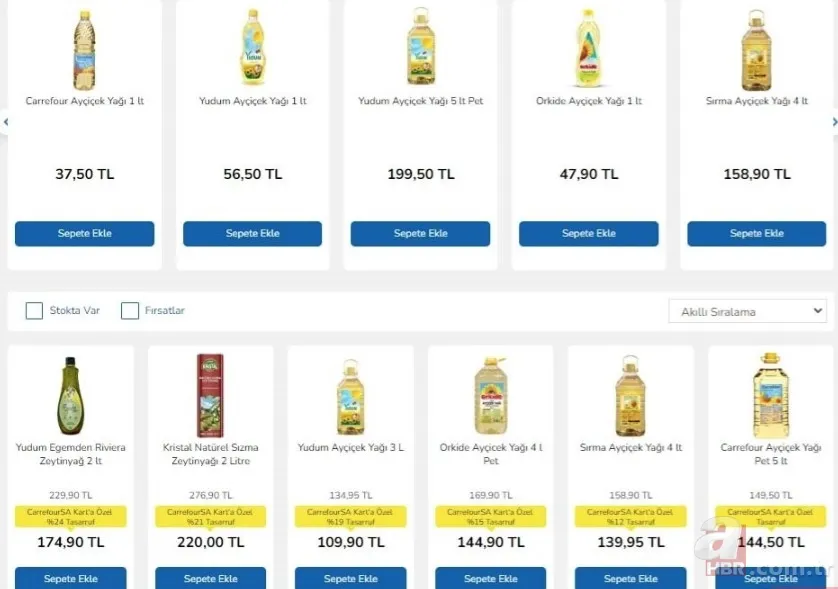 YAĞ FİYATLARI DÜŞECEK! Ayçiçek yağı ne kadar, kaç TL olacak? EN UCUZ AYÇİÇEK YAĞI...ŞOK, A101, CarrefourSA... 13