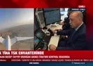 TİHAnın teslim töreninde çok özel anlar: Başkan Erdoğan TİHAyı böyle kullandı