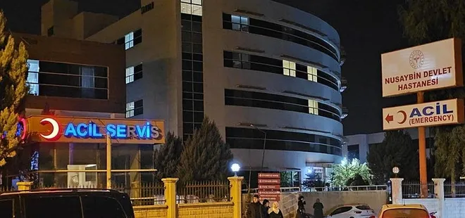 Mardin'de yorgun mermi iki kişiyi yaraladı