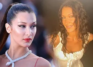 Dünyaca ünlü model Bella Hadid yeni imajıyla gündemde