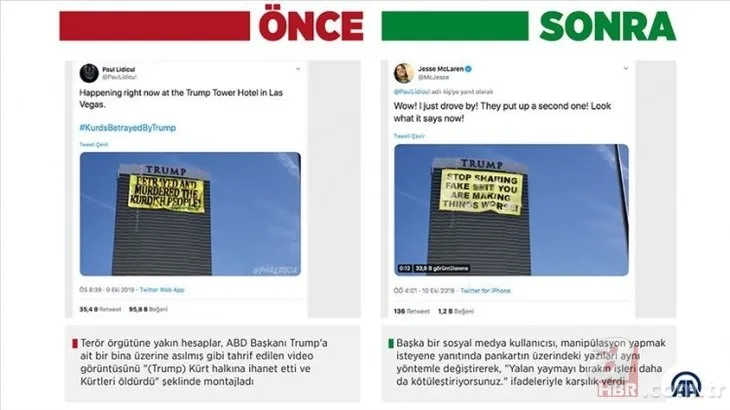 Terör sevicilerin son yalanı!