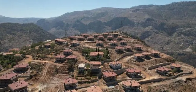 Antalya’da yanan evlerin yenileri yapıldı! Konutlar yarın teslim edilecek
