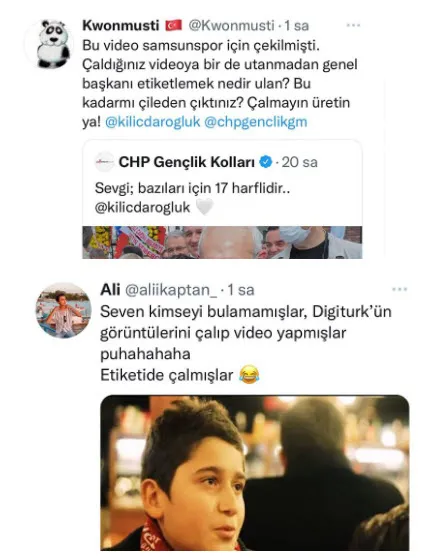 CHP Gençlik Kolları’nın Sevgi bazıları için 17 harflidir videosu çalıntı çıktı! Tepki yağdı: Ajansınız bile beceriksiz
