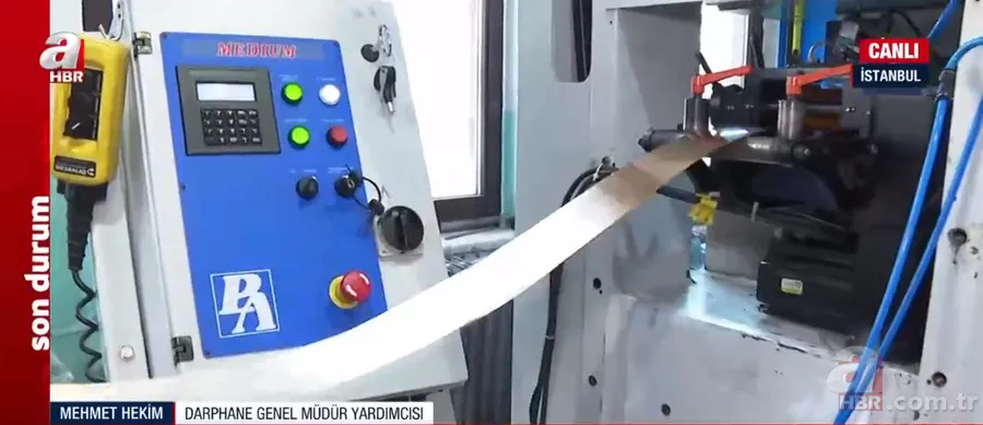 Çeyrek altına yoğun talep! A HABER altınların basıldığı DARPHANE'de: Üretimde artış var 13