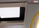 İETT otobüsünün tavanı aktı