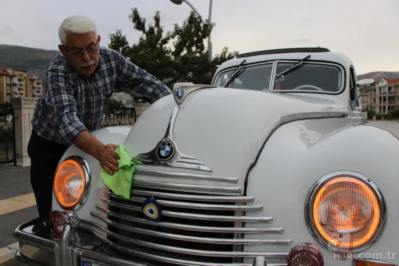 1952 model BMW aracını 41 yıl önce 2 bin liraya aldı! Şimdi 1,5 milyon lira teklif ediyorlar | TOGG sedan detayı 13