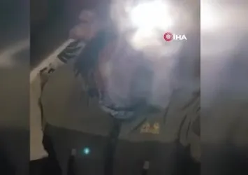 Ağrı Dağı'na zorlu tırmanış kamerada