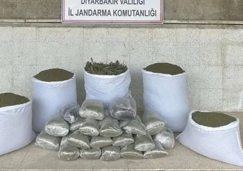 Diyarbakır'da 173 kilogram esrar ele geçirildi