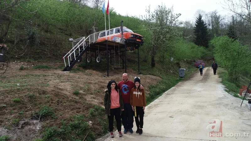 Karadeniz zekasını konuşturdu! Kızları ağaç ev isteyince… 23